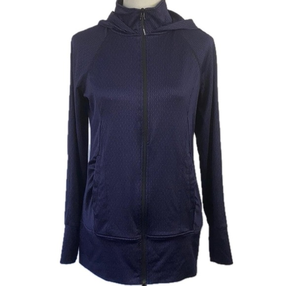 Mondetta Navy Zip-Up Hoodie A341 - Picture 1 of 5